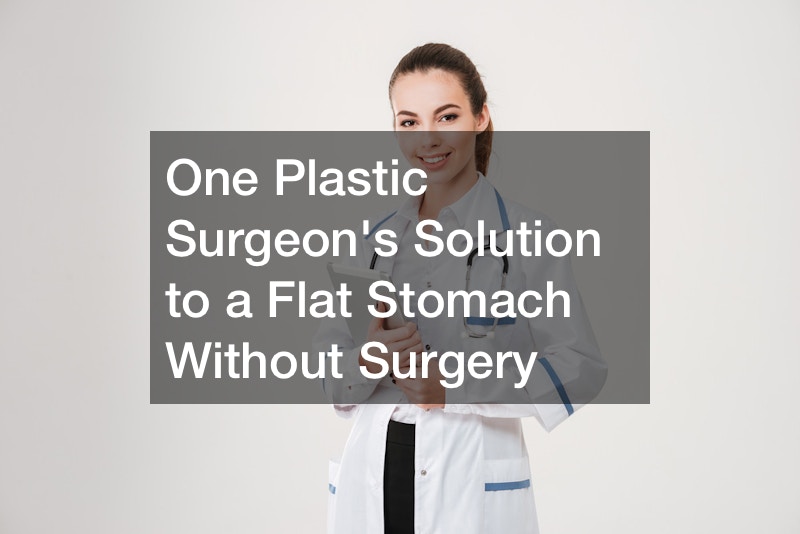 One Plastic Surgeons Solution to a Flat Stomach Without Surgery