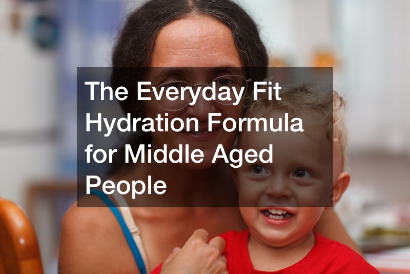The Everyday Fit Hydration Formula for Middle Aged People